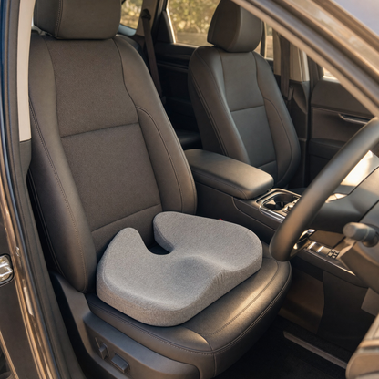 VESU Orthopedic Seat Cushion on a car driver seat